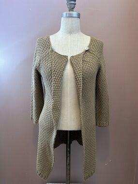 Berretti Women’s Crochet Sweater Made in Italy Size S